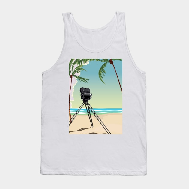 Movie Camera Tank Top by nickemporium1